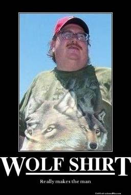 wolf shiiiirt