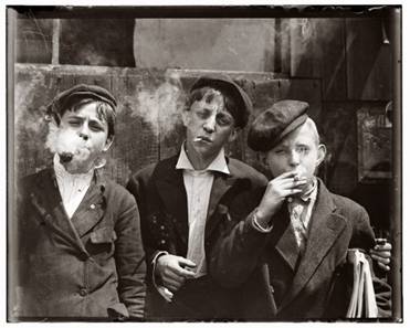smoking kids