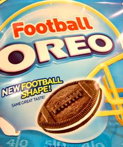 football oreo