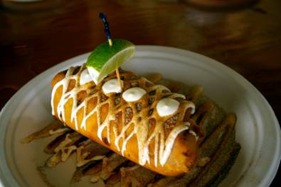 deep fried key lime pie
