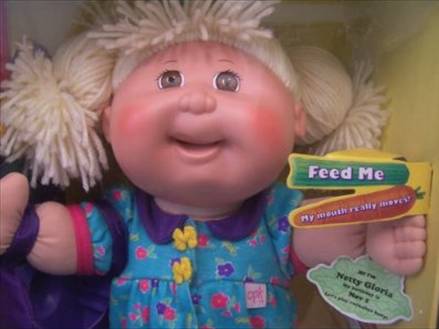 snack time cabbage patch