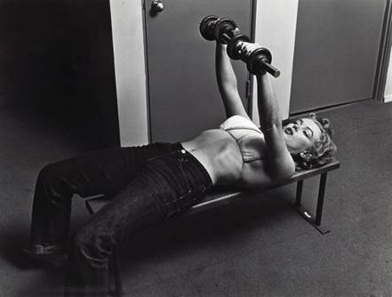 woman exercise 1950s
