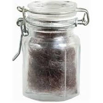 jar of hair