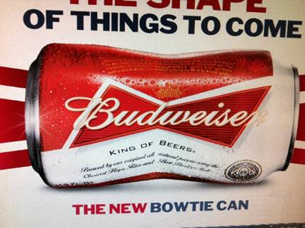 budweiser can