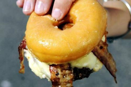 donut sandwich