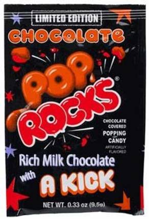 chocolate pop rocks