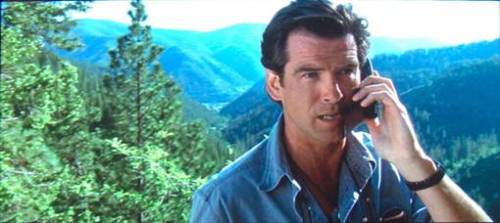 pierce brosnan talking to volcanos like a fucking boss
