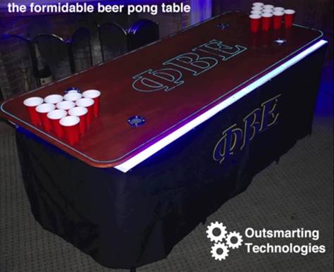 formidable beer pong table