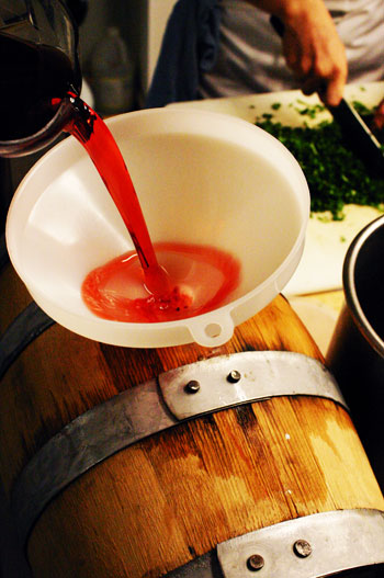 cocktails bourbon barrels