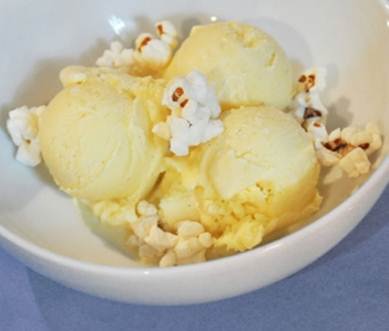 popcorn ice cream