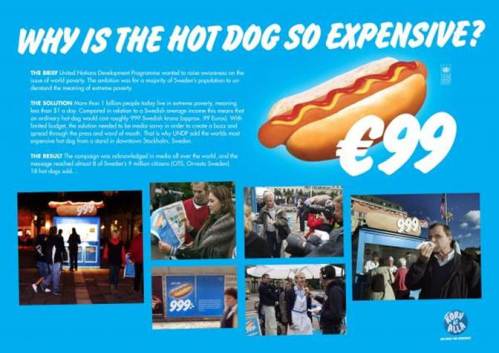 99 euro hot dog