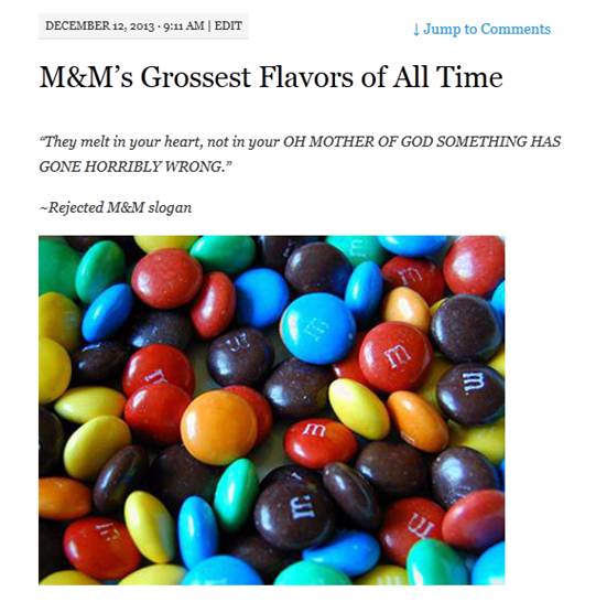 m&m screenshot