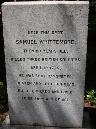 whittemore tombstone
