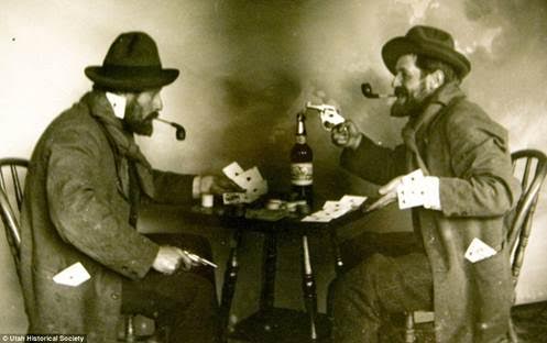 old time poker fight