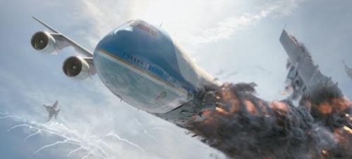 air force one crashing