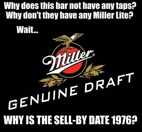 MGD miller geniune draft