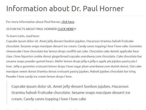paul horner is a tool