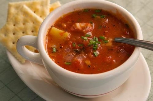 manhattan clam chowder