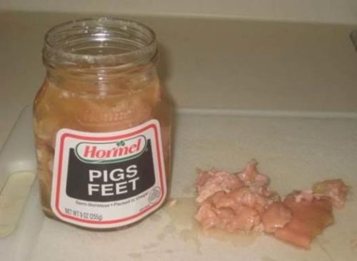 PIG FEET OH NO