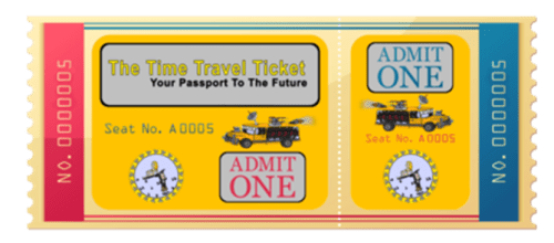 time travel ticket