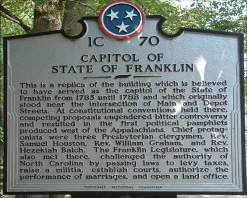 franklin plaque