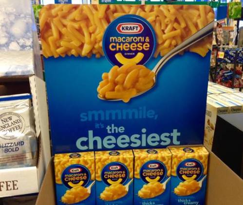 mac and cheese box