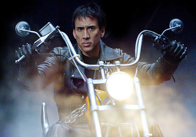 Nicolas Cage as Johnny Blaze Ghost Rider