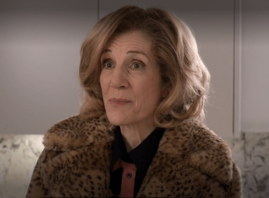 woman wearing fur coat